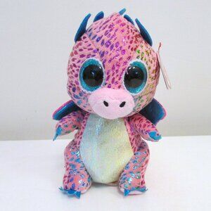 NEW TY Beanie Boo Plush Dragon "Flint"